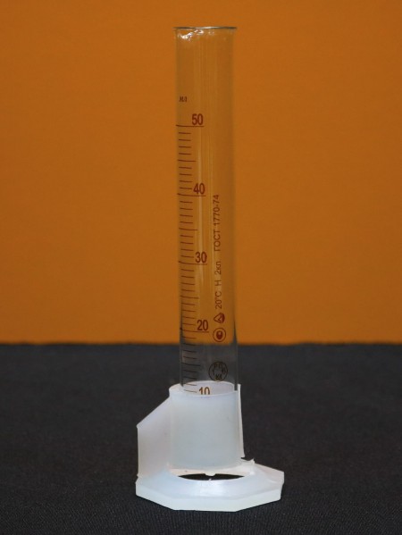 Цилиндр мерный стеклянный (50 мл.)